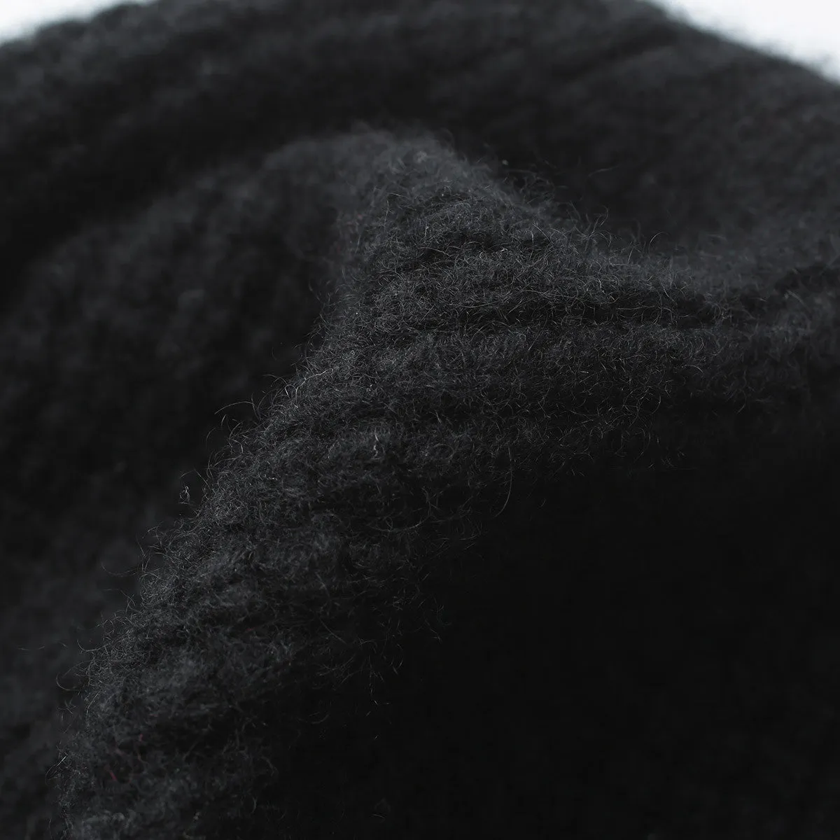 100% Cashmere Classic Knit Beret Hat