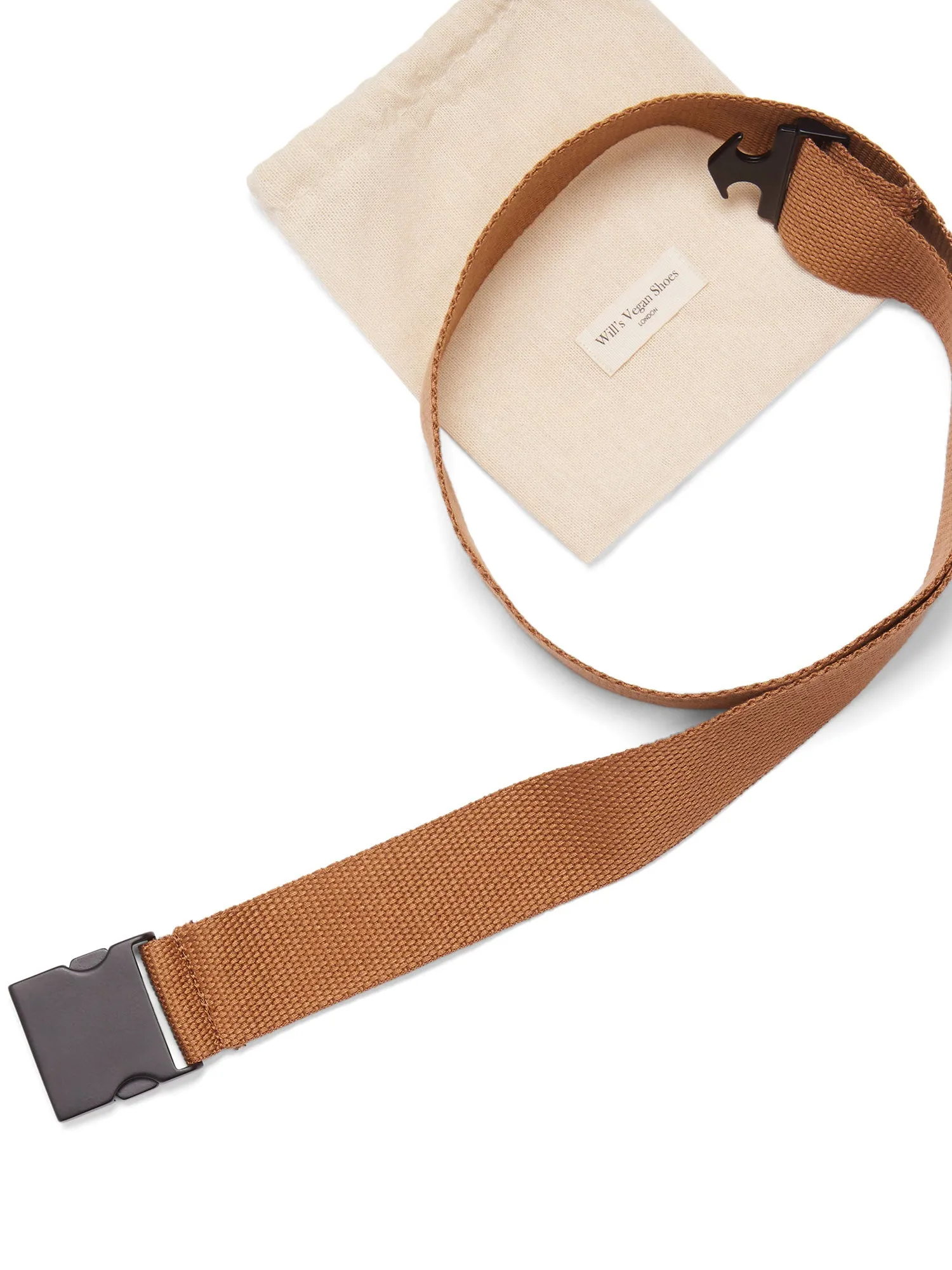 4cm Tencel & Metal Clip Belt