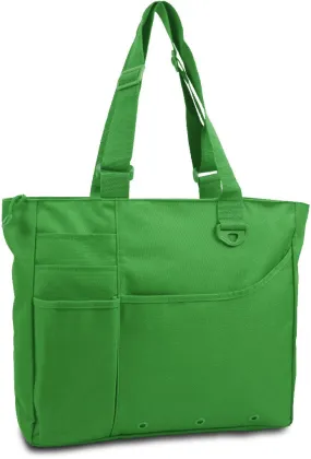 600 denier super feature tote - kelly Case of 24