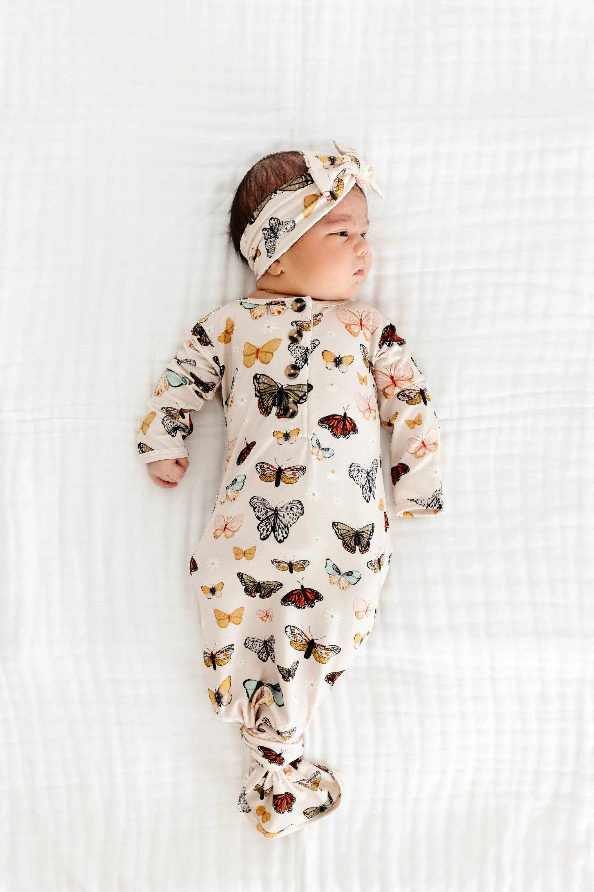 Amelia Newborn Headband Bundle (Gown)