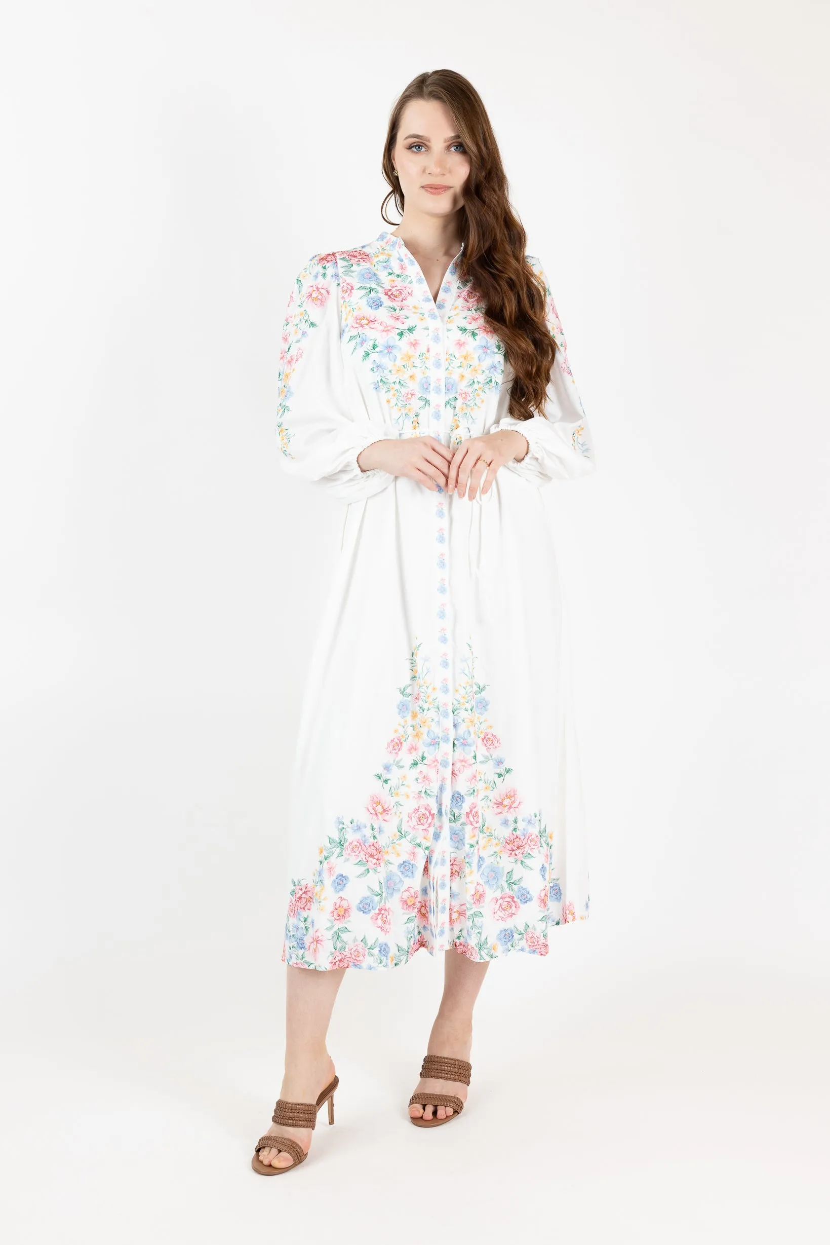 Annette Floral Dress