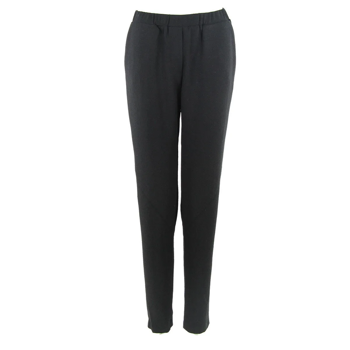 Ara Pant - Elastic Waist Pant in Black