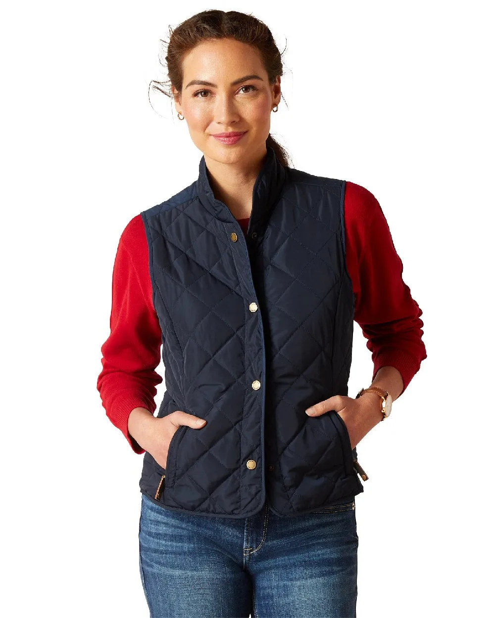 Ariat Womens Woodside Quilted Gilet