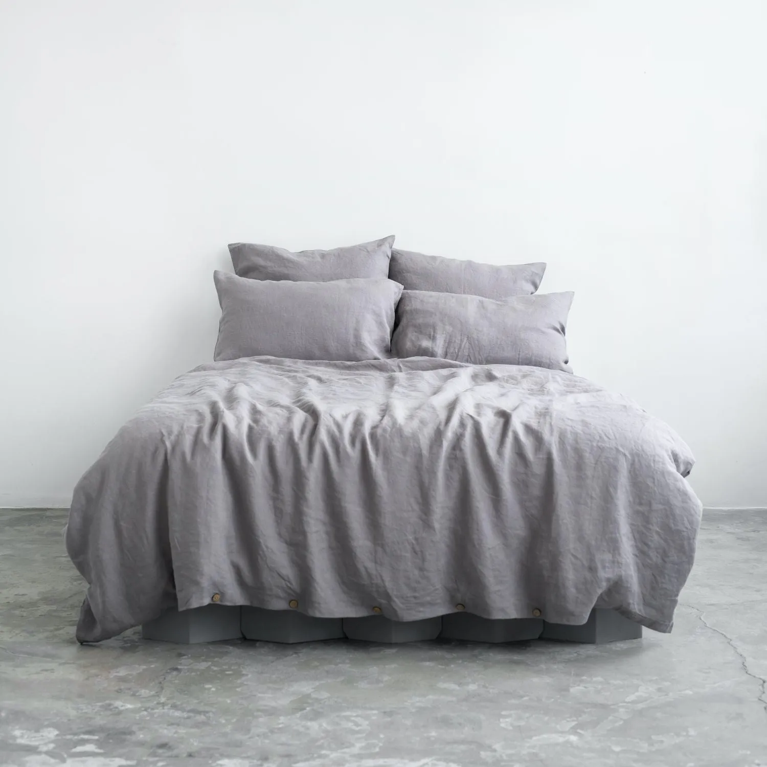 Ash Linen Duvet Cover