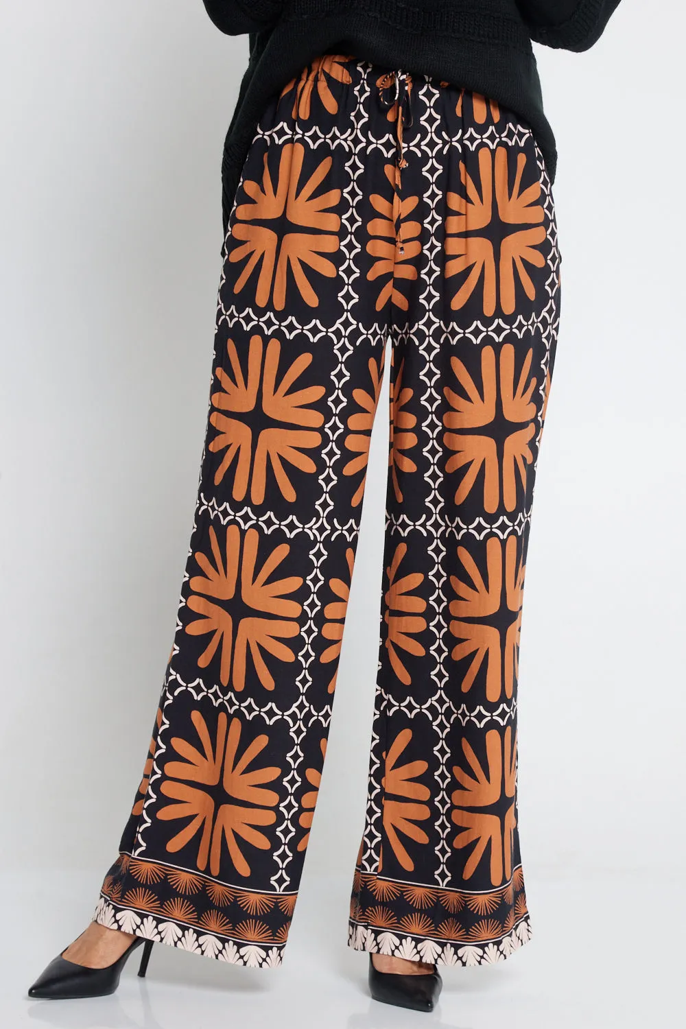 Aurora Pants - 70s Terracotta