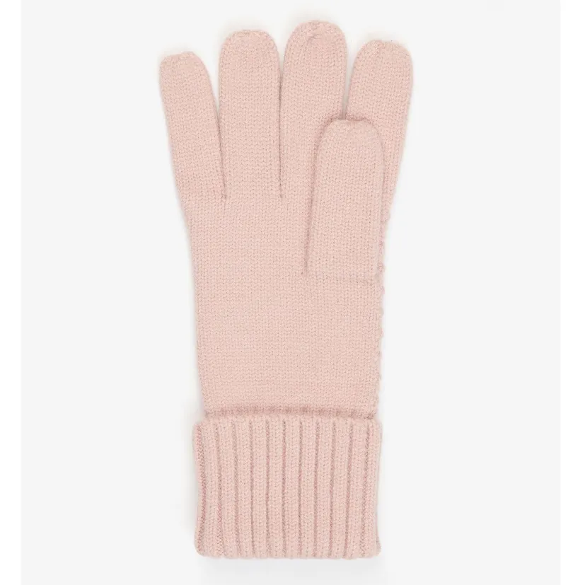 Barbour Alnwick Knit Rose Pink Gloves LGL0119