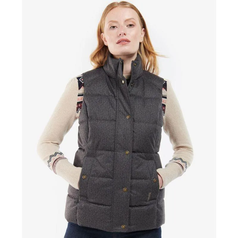 Barbour Foxglove Ladies Baffle Gilet - Hessian