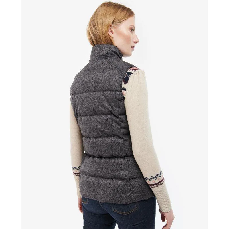 Barbour Foxglove Ladies Baffle Gilet - Hessian