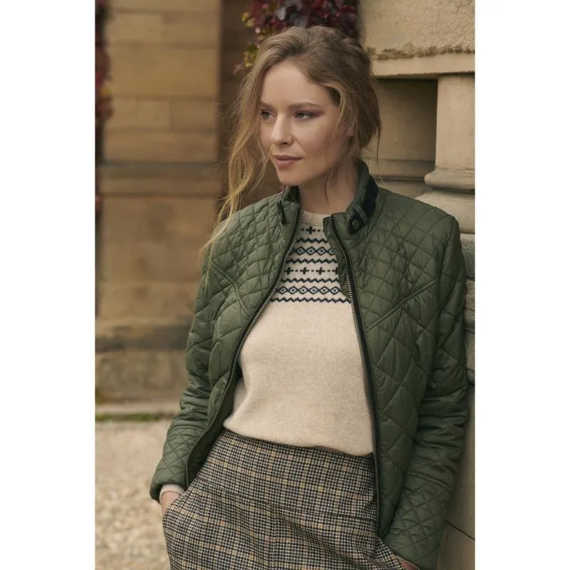 Barbour Grasmoor Ladies Knit - Oatmeal