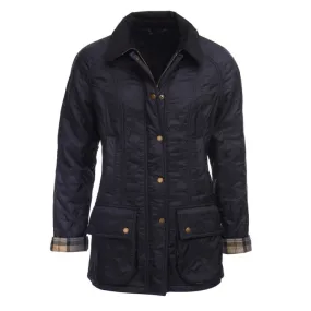 Barbour Ladies Beadnell Polarquilt Jacket - Navy/Navy