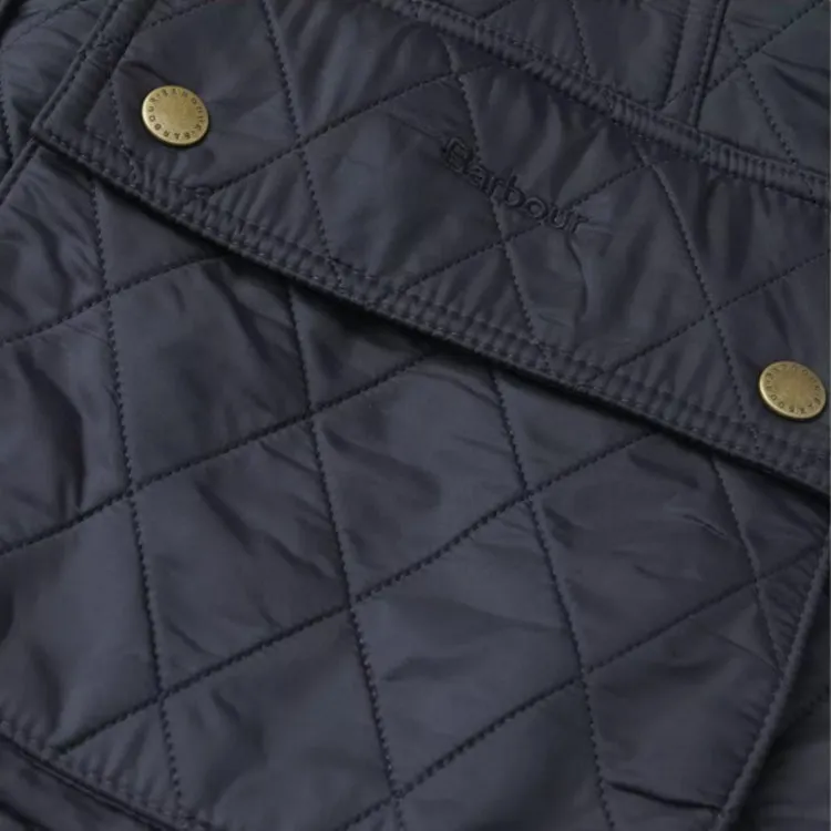 Barbour Ladies Beadnell Polarquilt Jacket - Navy/Navy