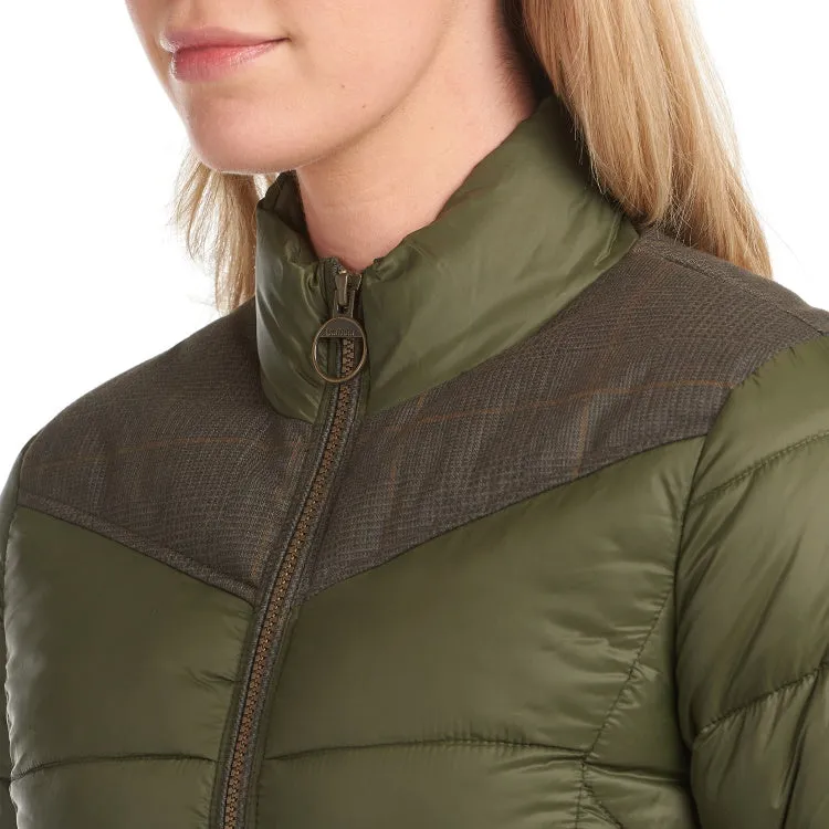 Barbour Ladies Ingham Quilt Jacket - Olive