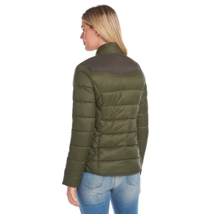 Barbour Ladies Ingham Quilt Jacket - Olive