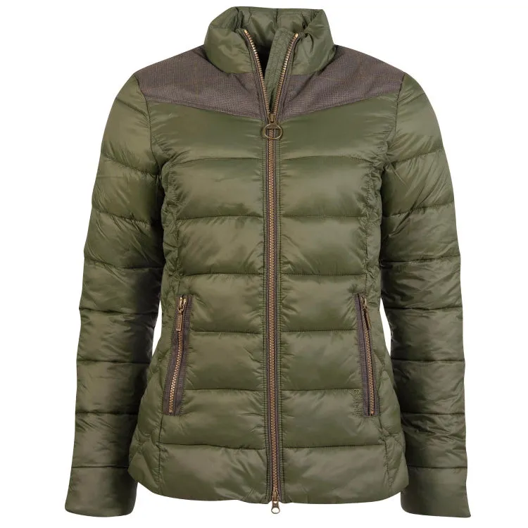 Barbour Ladies Ingham Quilt Jacket - Olive