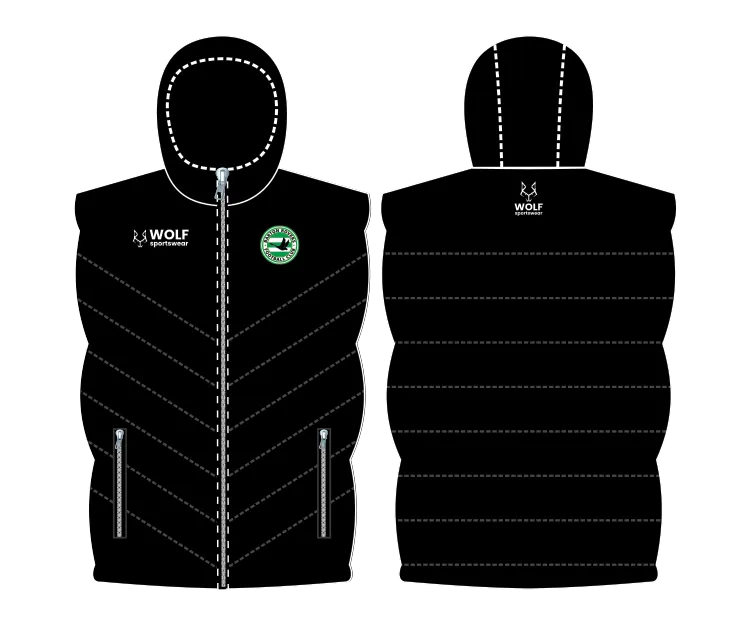 Barton Rovers Gilet (Hooded)