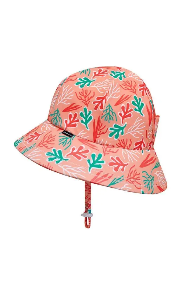 Bedhead Ponytail Swim Bucket Beach Hat - Coral