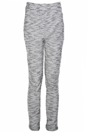 BELCA Grey White Textured Joggers