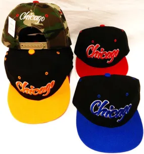 big letter chicago cap Case of 24