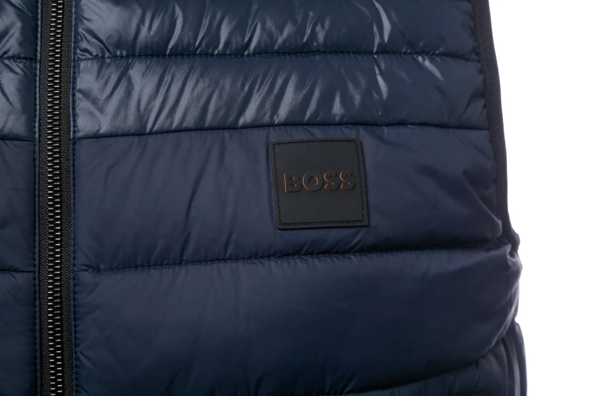 BOSS Odunk Gilet in Dark Blue