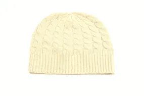 Cashmere Cable Cap