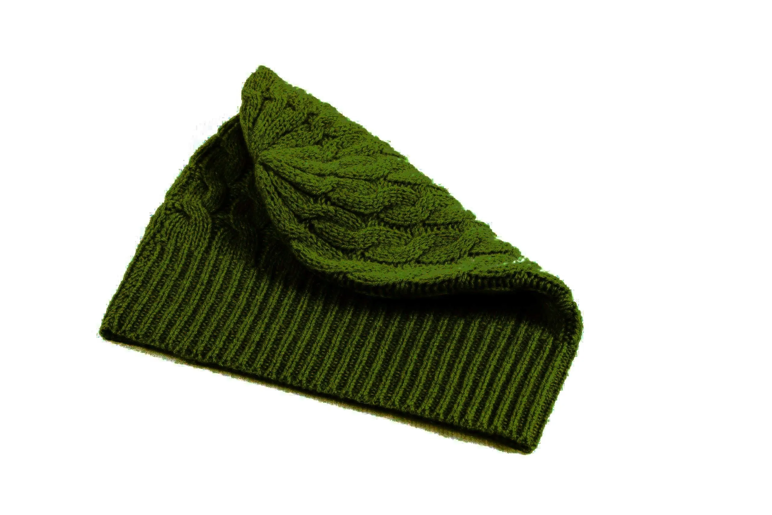 Cashmere Cable Cap