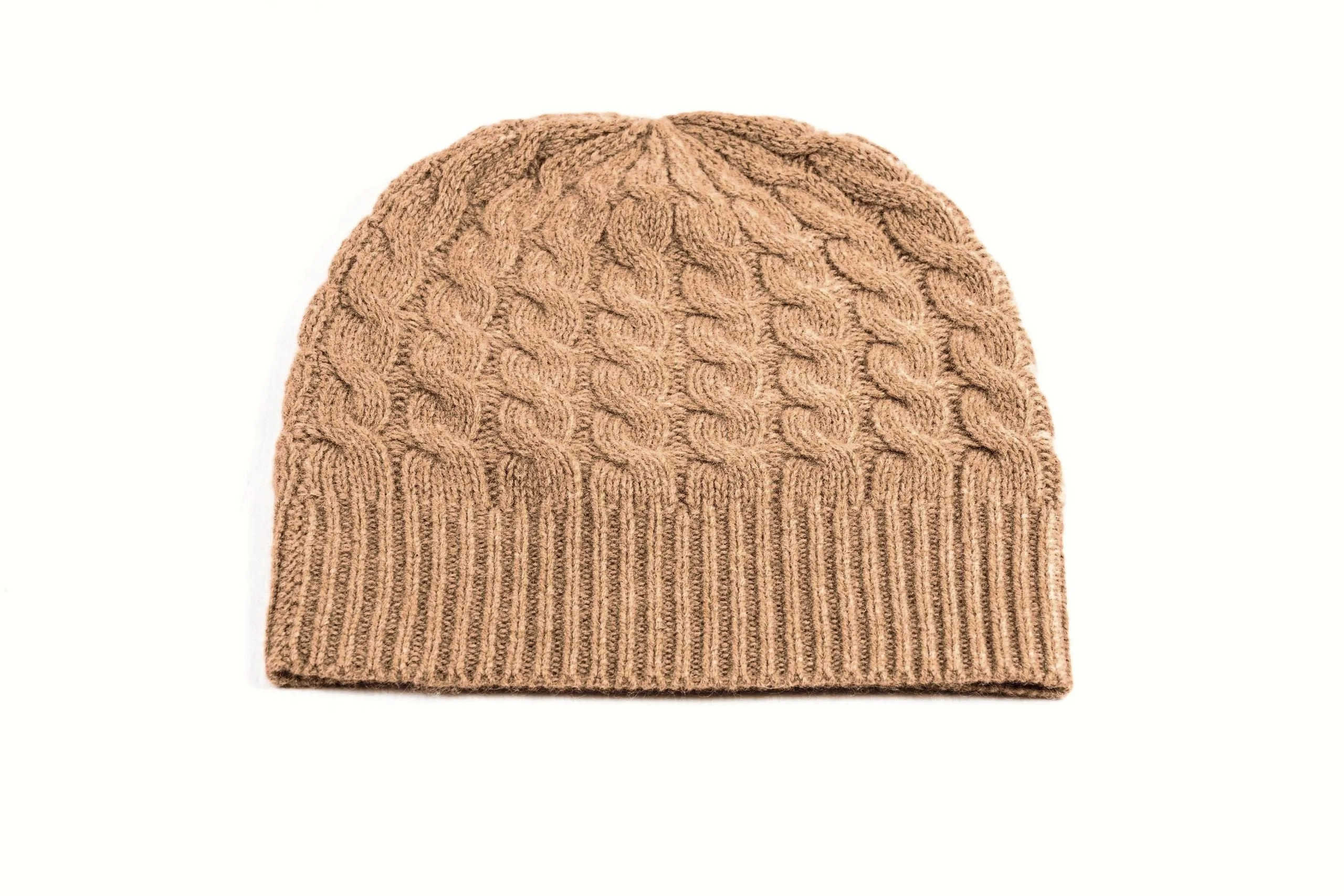 Cashmere Cable Cap