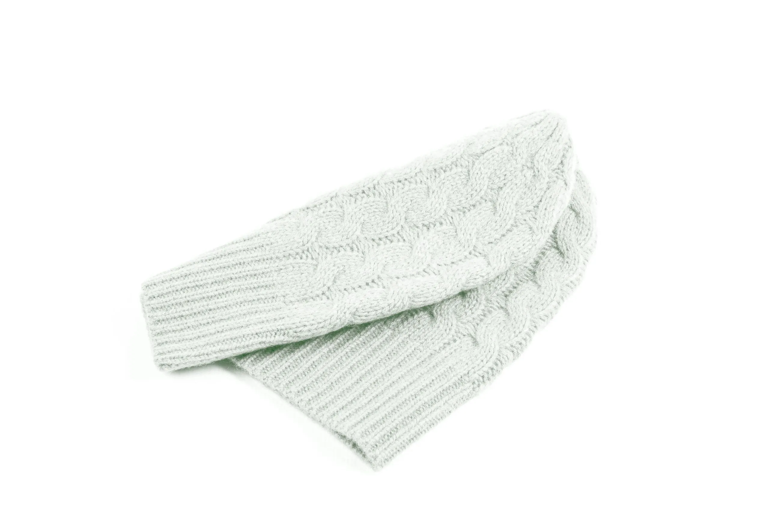 Cashmere Cable Cap