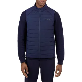 Castore Hybrid Golf Water Resistant Gilet - Midnight Navy