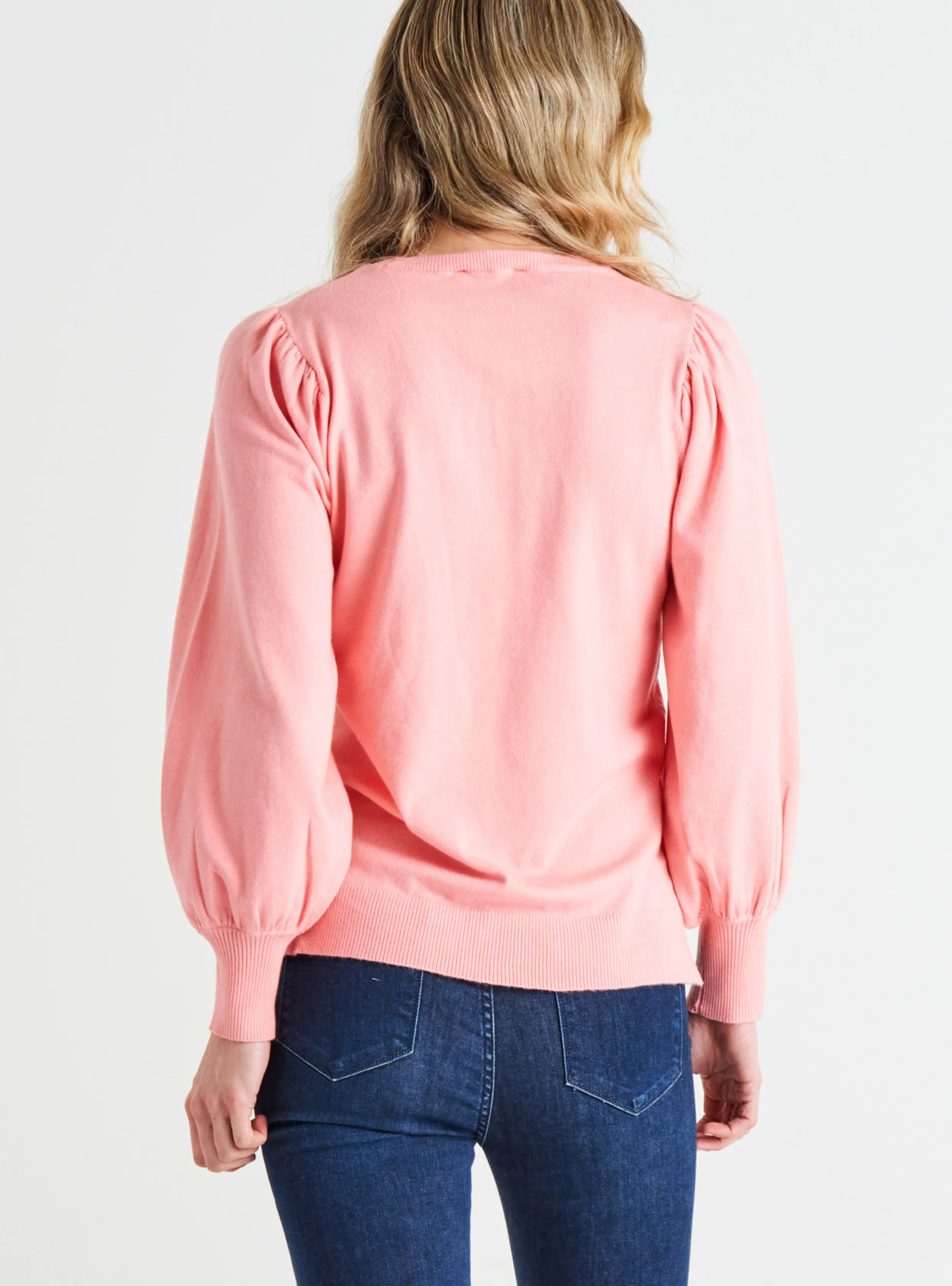 CHARLOTTE KNIT JUMPER - Pretty Pink