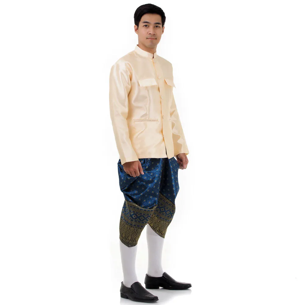 Classic Raj Pattern Men’s Thai Costume