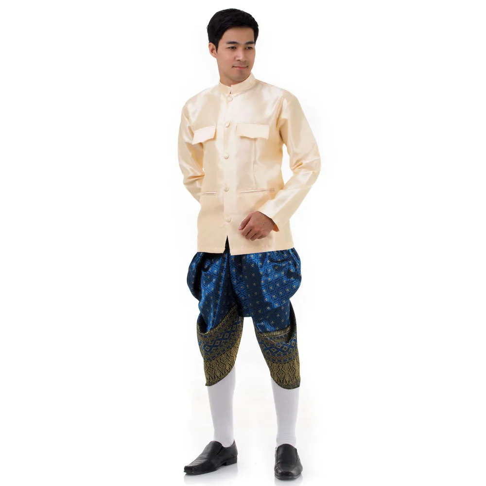 Classic Raj Pattern Men’s Thai Costume