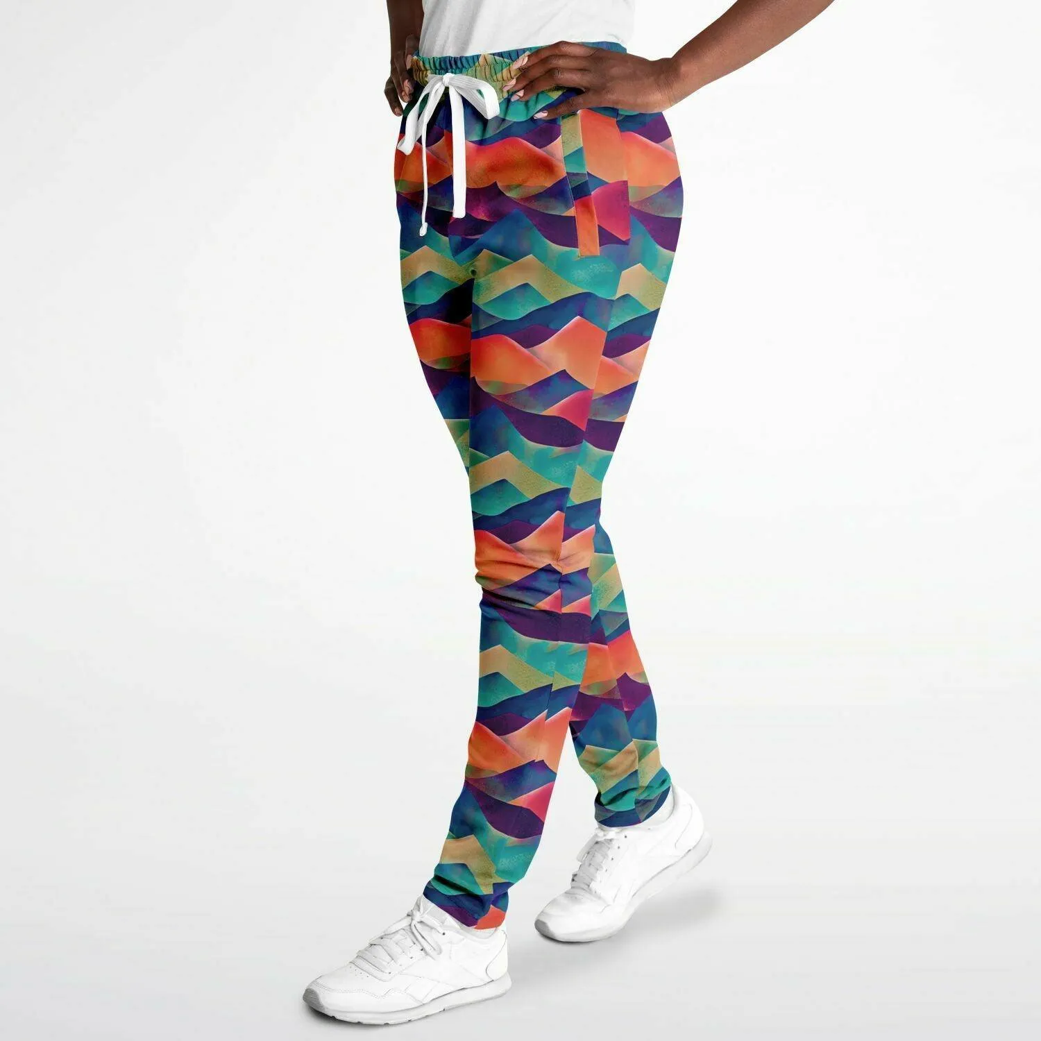 Colourful Patterned Joggers, Comfortable and Stylish