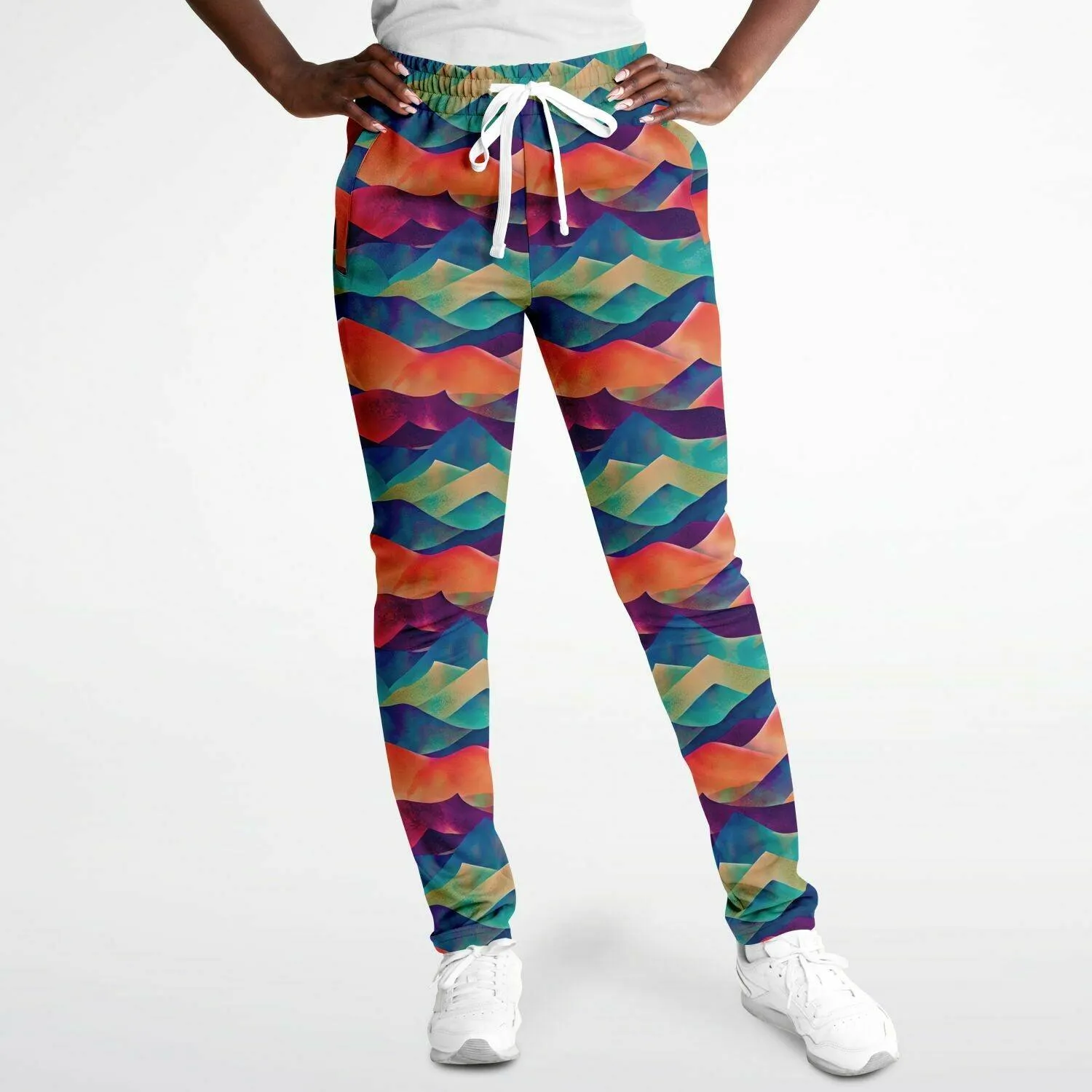 Colourful Patterned Joggers, Comfortable and Stylish