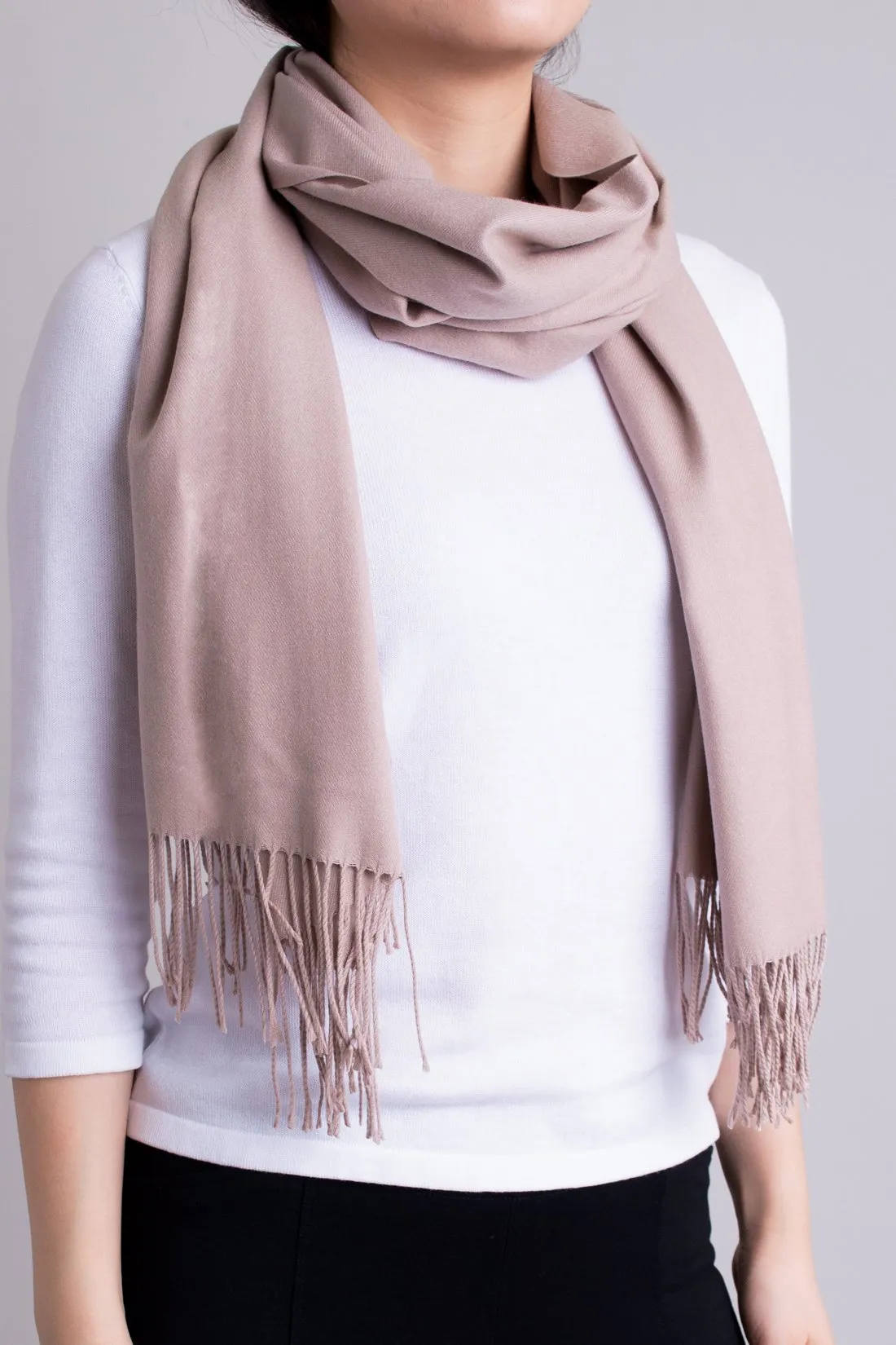 Cozy Scarf, Taupe