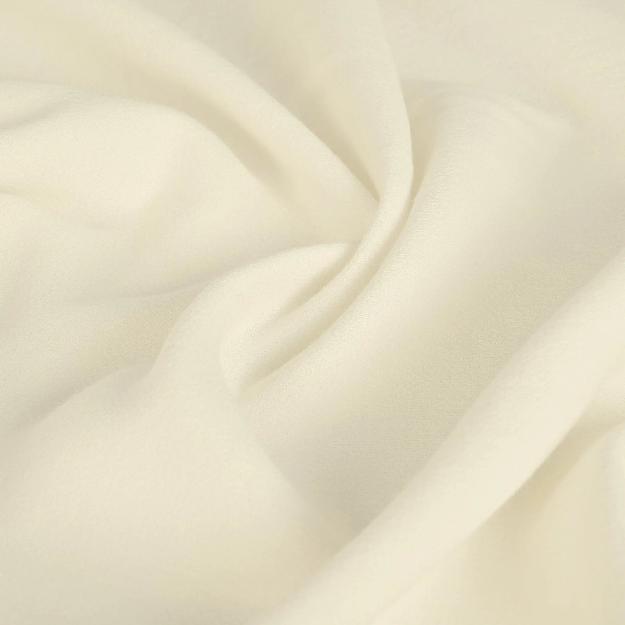 Cream Crepe Fabric - 3537