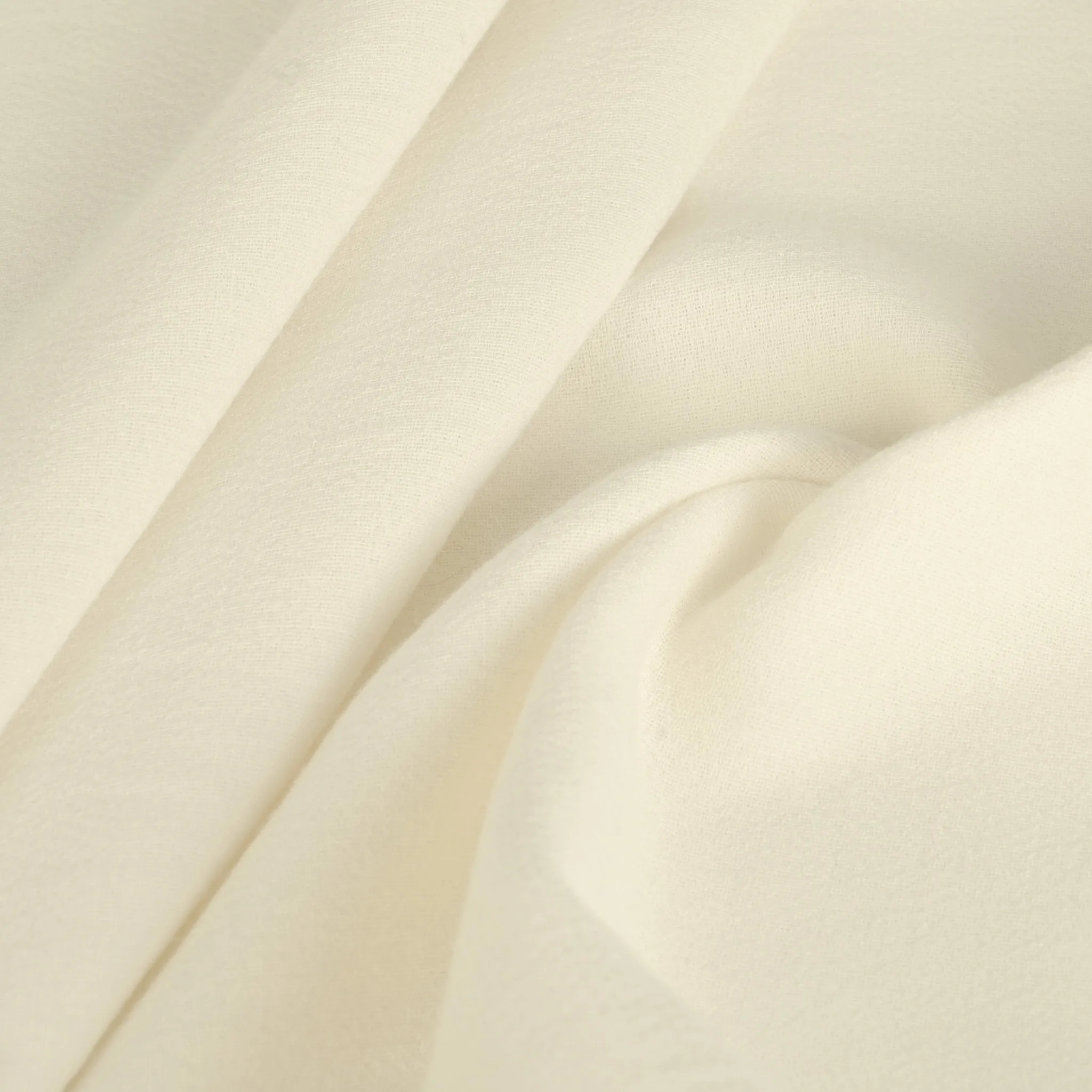 Cream Crepe Fabric - 3537