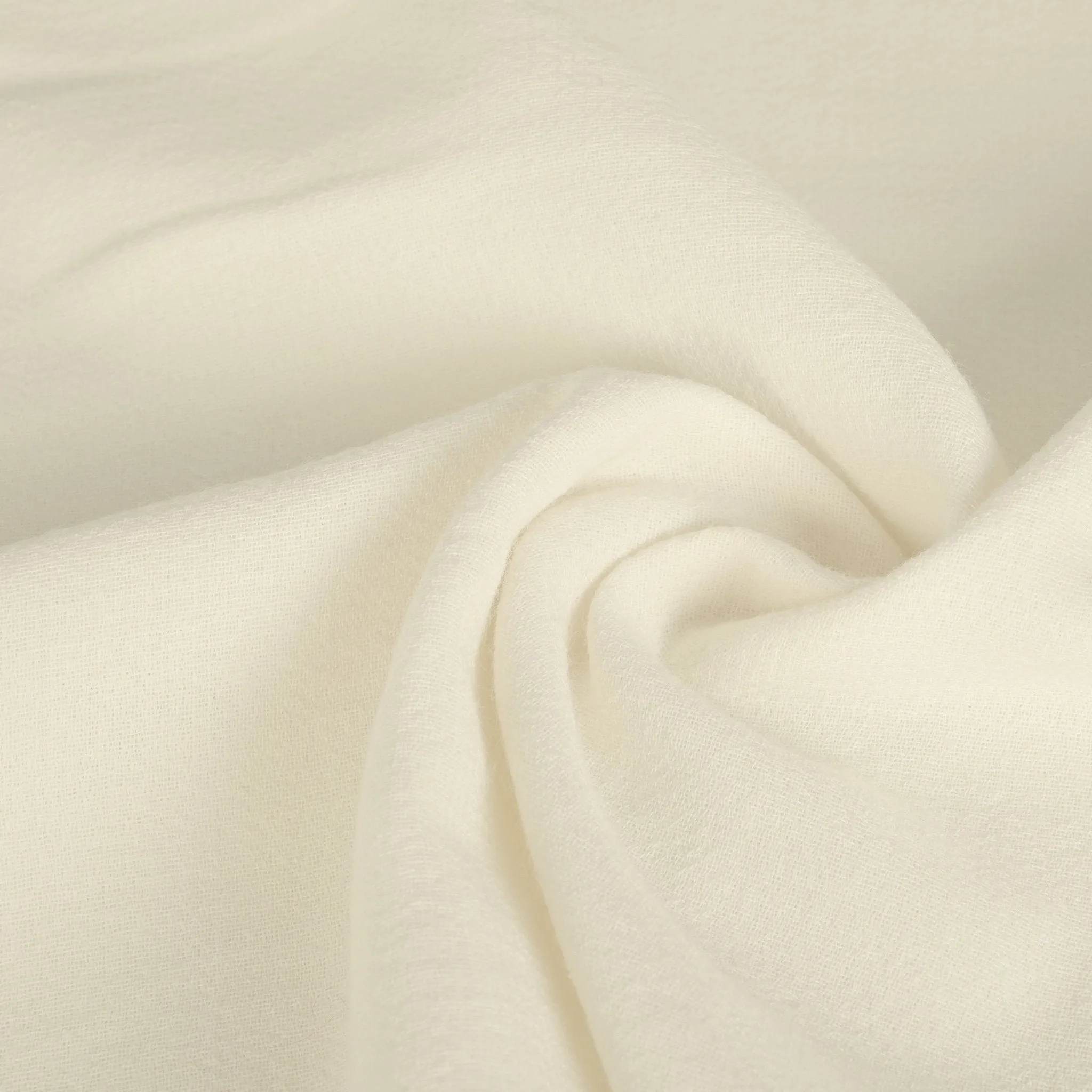 Cream Crepe Fabric - 3537