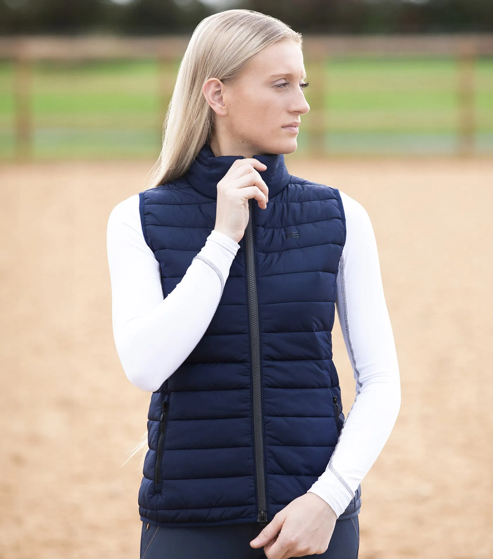 Dante Ladies Riding Gilet Navy