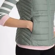 Eucalyptus Down Longerline Vest