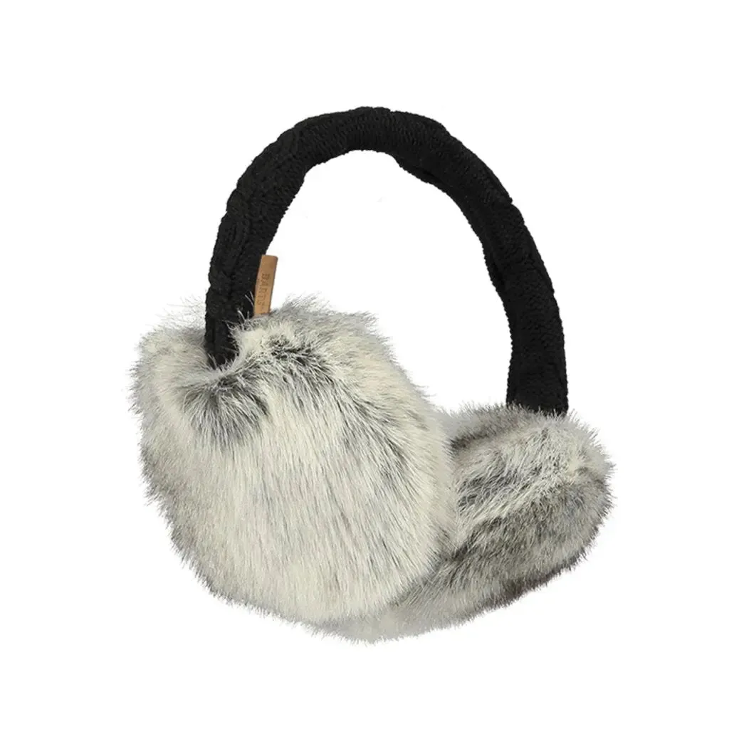 Faux Fur Earmuffs - Heather Brown