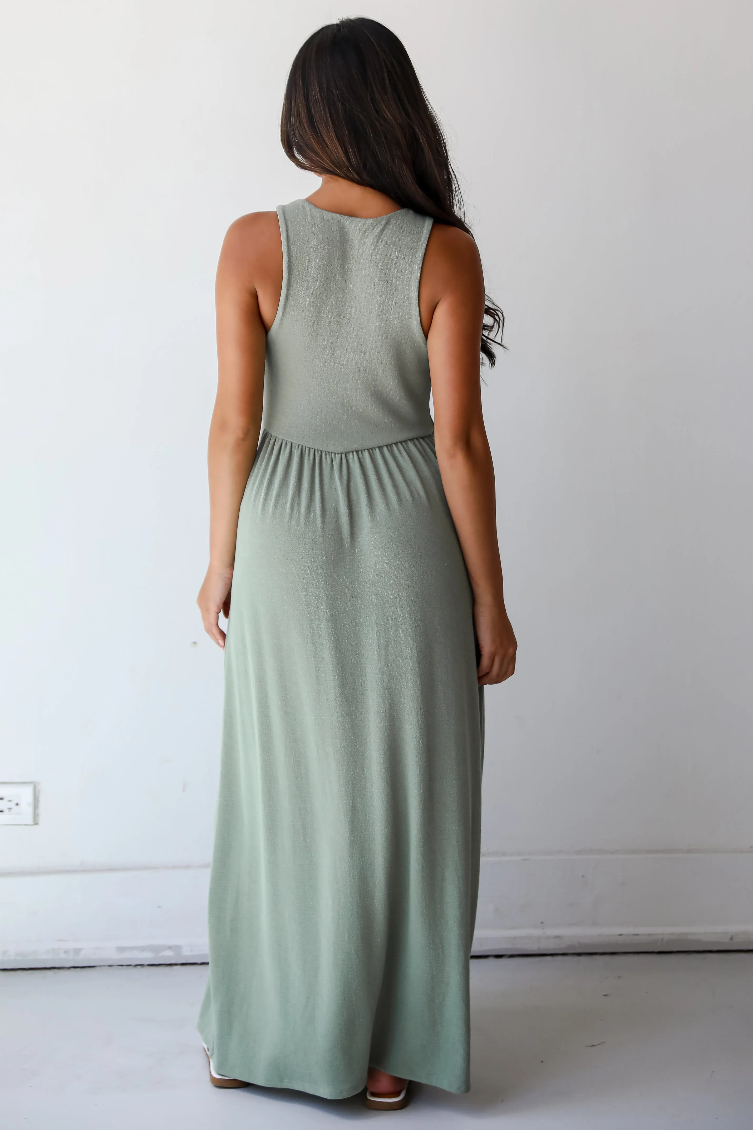 FINAL SALE - Ideal Choice Knit Maxi Dress