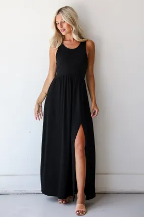 FINAL SALE - Ideal Choice Knit Maxi Dress