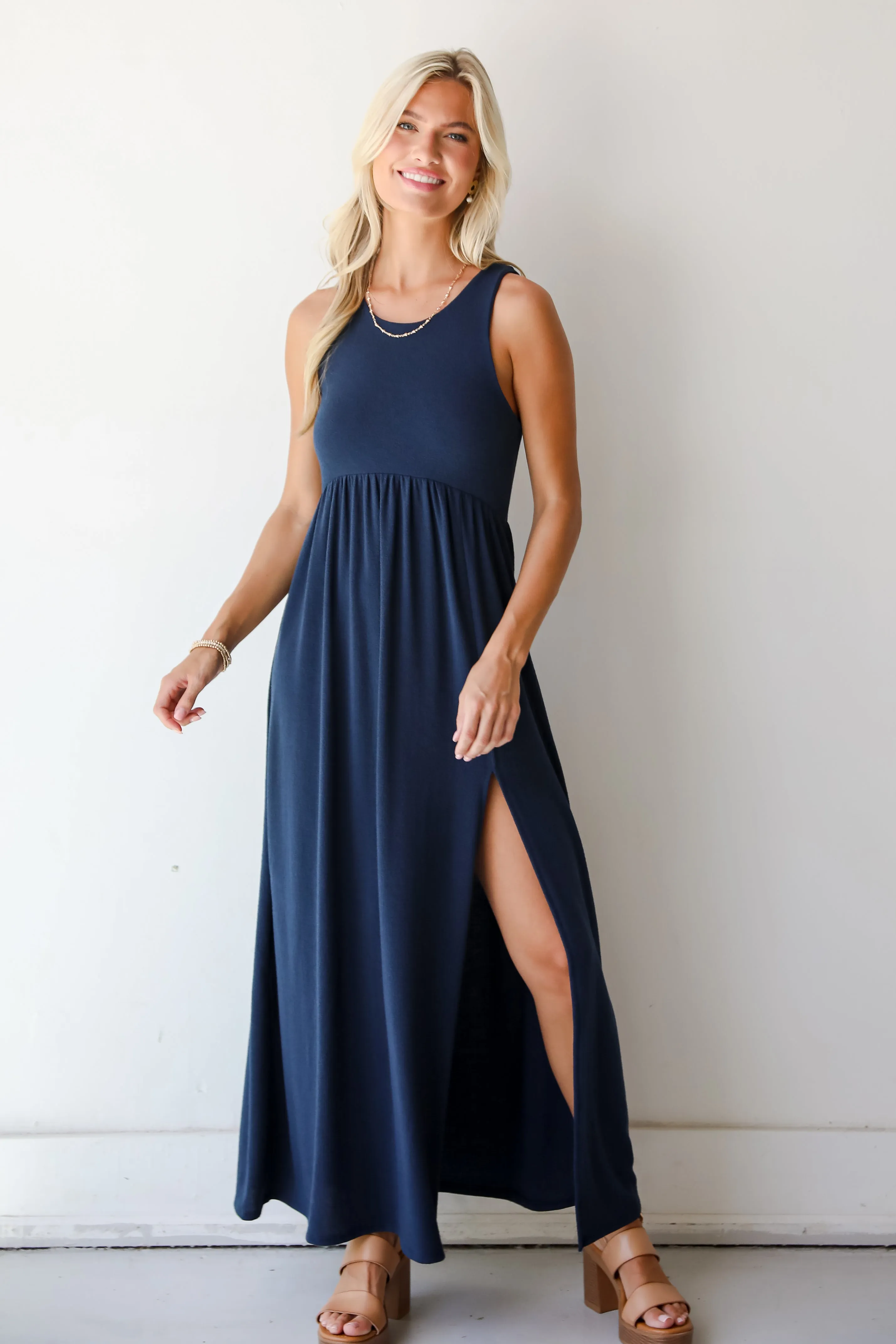 FINAL SALE - Ideal Choice Knit Maxi Dress