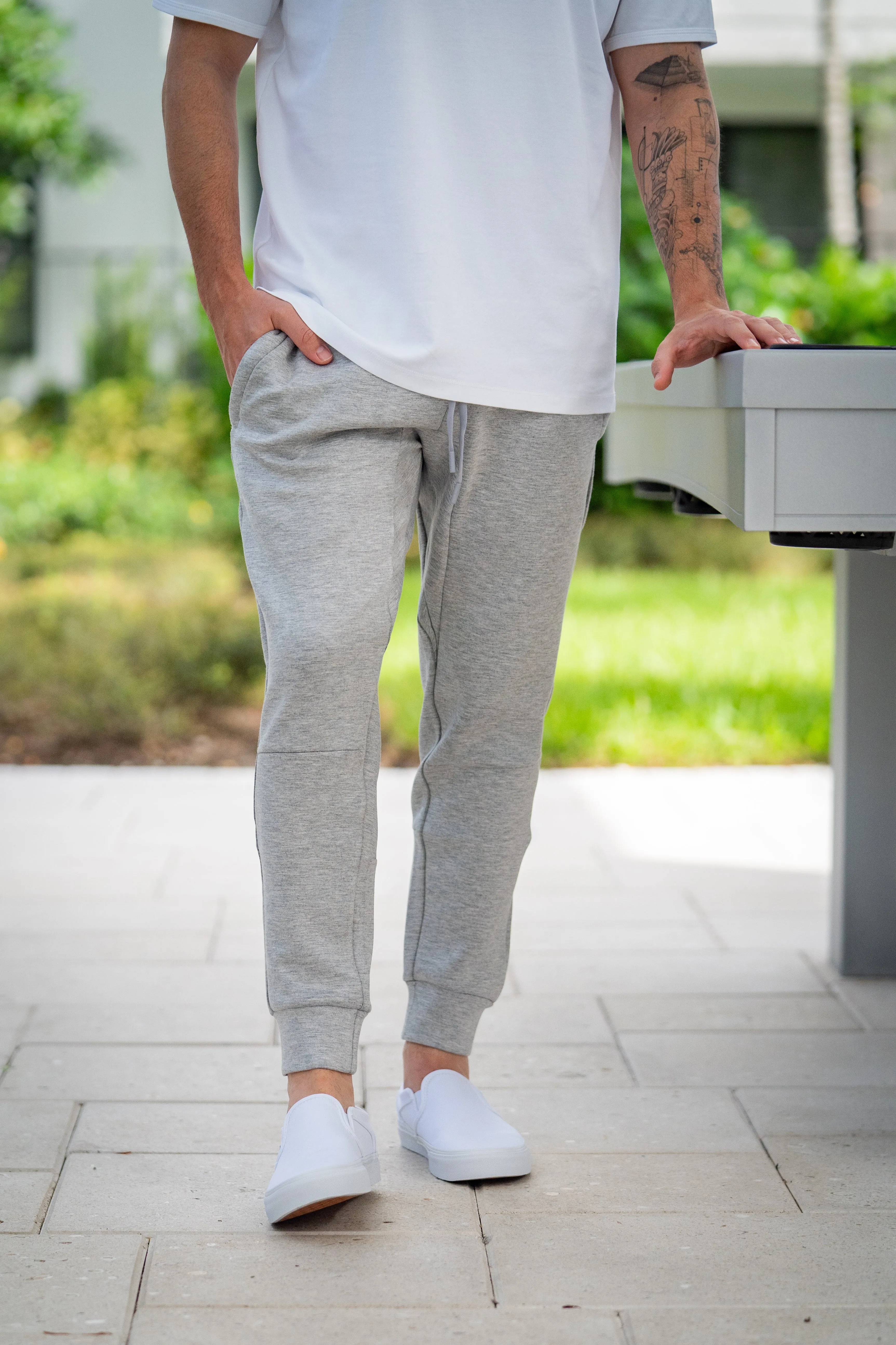 Flex Jogger Heather Gray