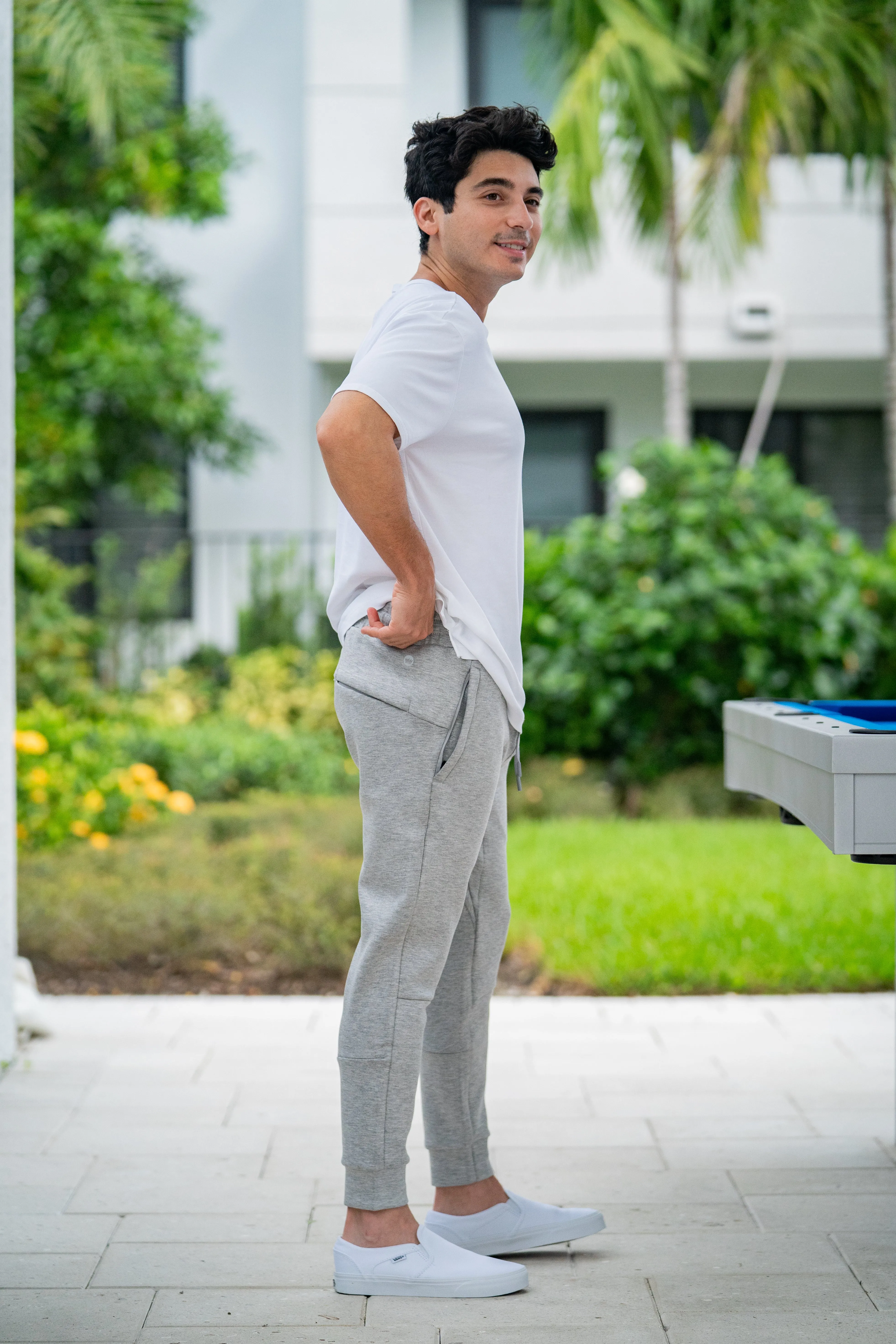 Flex Jogger Heather Gray