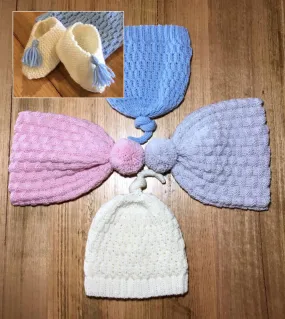 FREE Baby Supremo Hats and Slippers Pattern