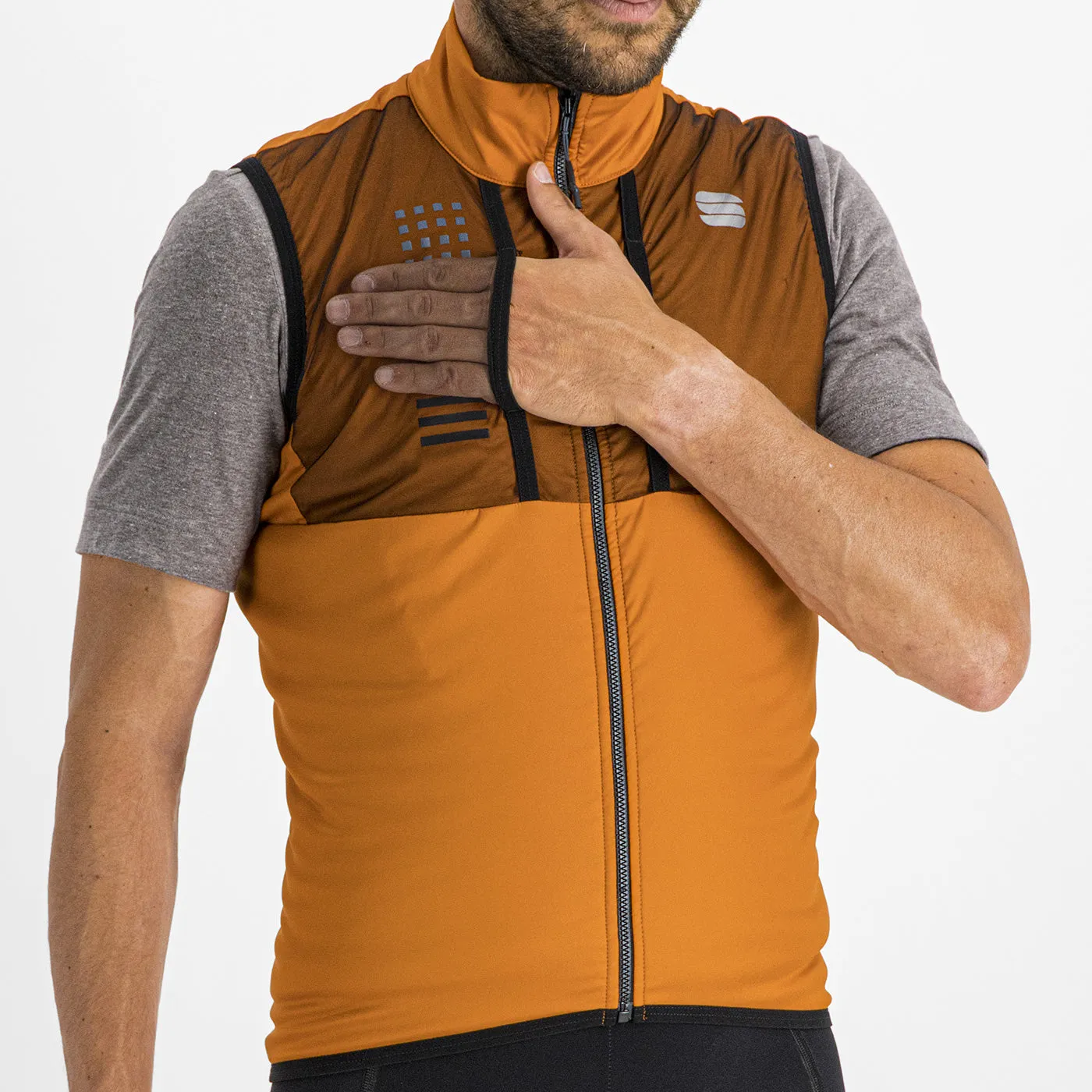 Gilet Sportful Giara Layer - Arancio