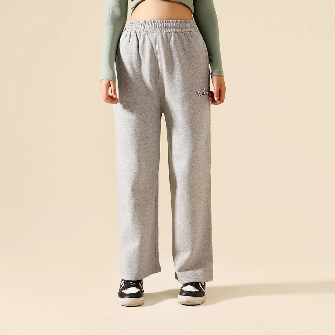 Grey Relax Fit Fleece Unisex Trouser