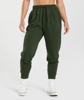 GS Power Joggers - Moss Olive