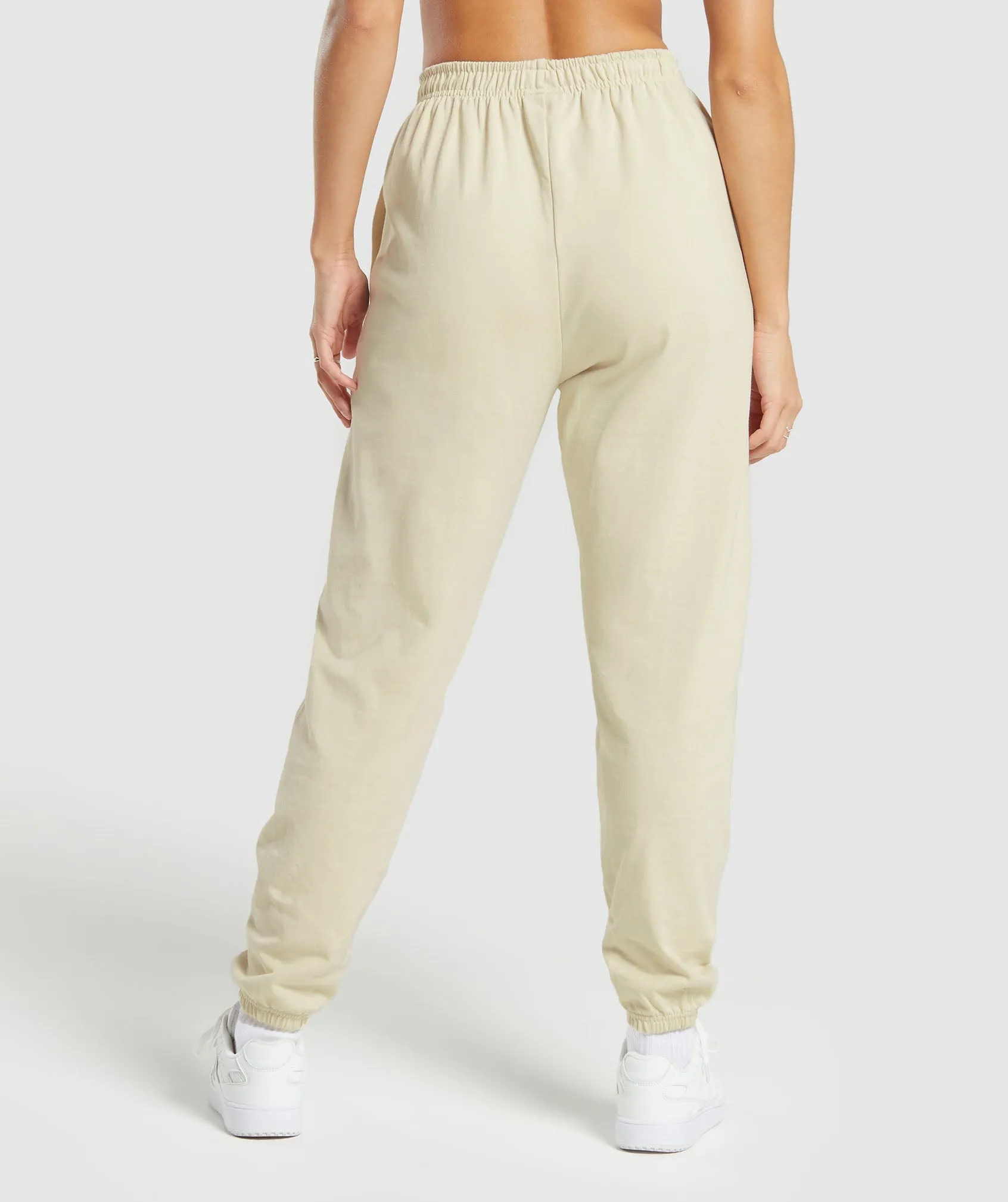 Gymshark Lifting Lightweight Joggers - Ecru White